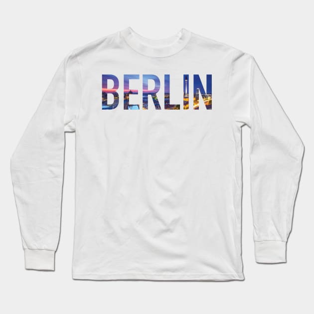 Berlin, Germany Long Sleeve T-Shirt by aterkaderk